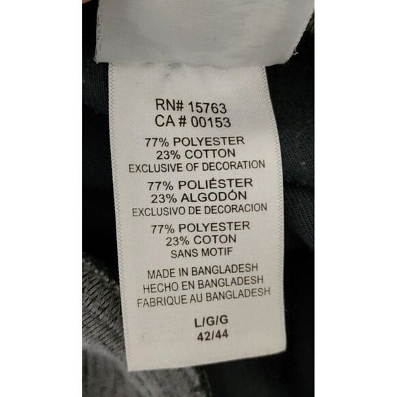 Vegas Golden Knights Pullover Hoodie NHL Hockey Sweatshirt Mens Size L Gray - Picture 8 of 9